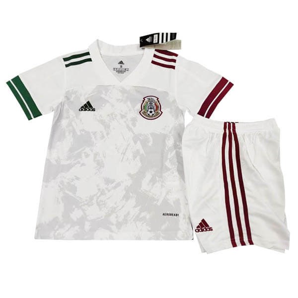 Camiseta México 2nd Niño 2020 Blanco